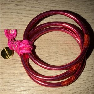BuDhaGirl Vibrant Pink Bangles